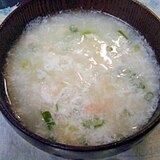 卵白とカニの中華スープ
